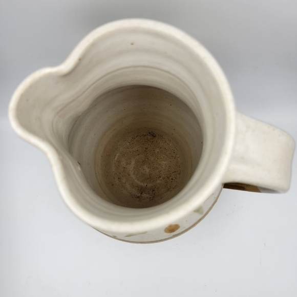 Hand Thrown Art Pottery Pitcher - Picture 2 of 5